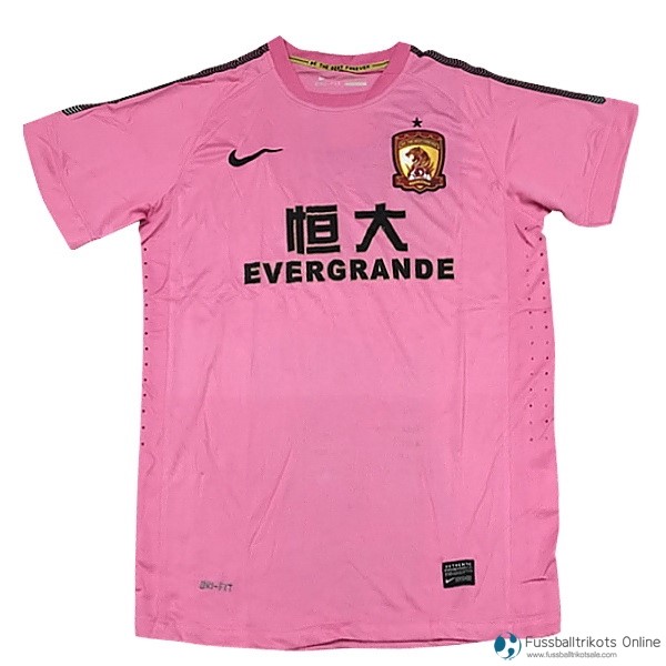 Evergrande Trikot Gedenkausgabe Auswarts 2018-19 Pink Fussballtrikots Günstig